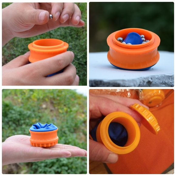 Set of 2 outdoor toy sport slingshots latex w durable hand hold cup powerful new - Picture 5 of 10